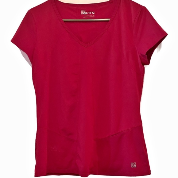 Dactra Performance Wear workout spandex top in Red size medium - Picture 1 of 8